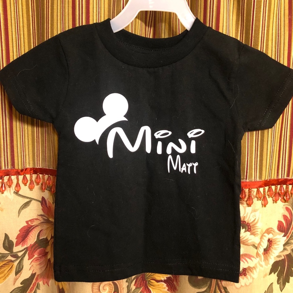 (NWOT) Mickey Mouse Mini Matt T-Shirt - Picture 2 of 6